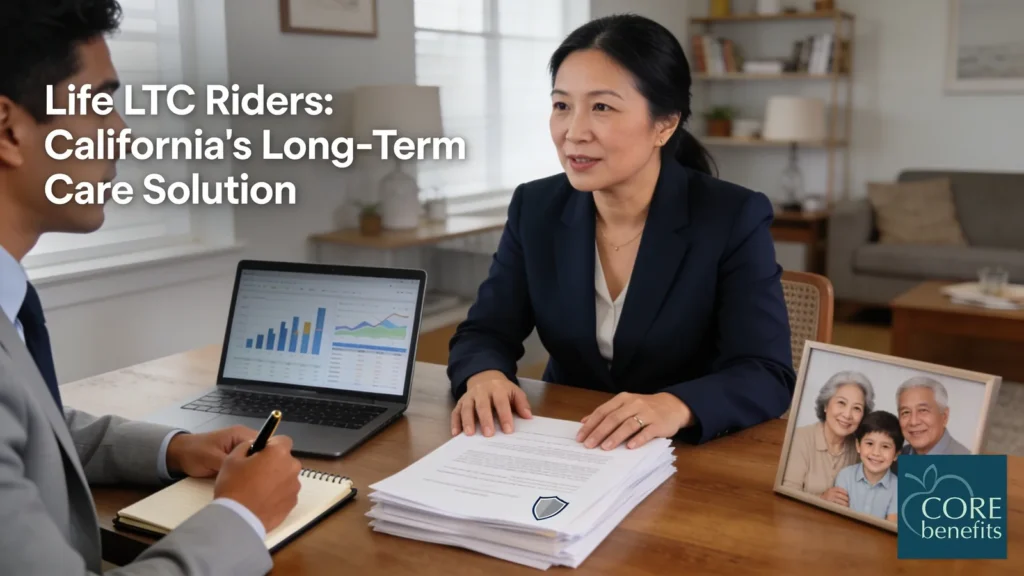 A long-term care rider lets policyholders access their death benefit early to pay for assisted