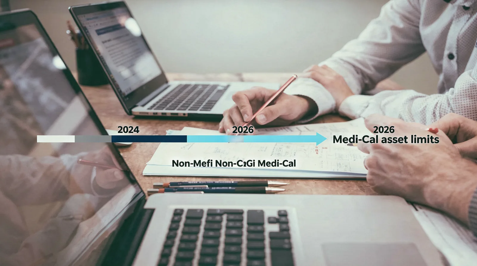 California briefly eliminated the asset test for Non-MAGI Medi-Cal programs, including long term care, effective